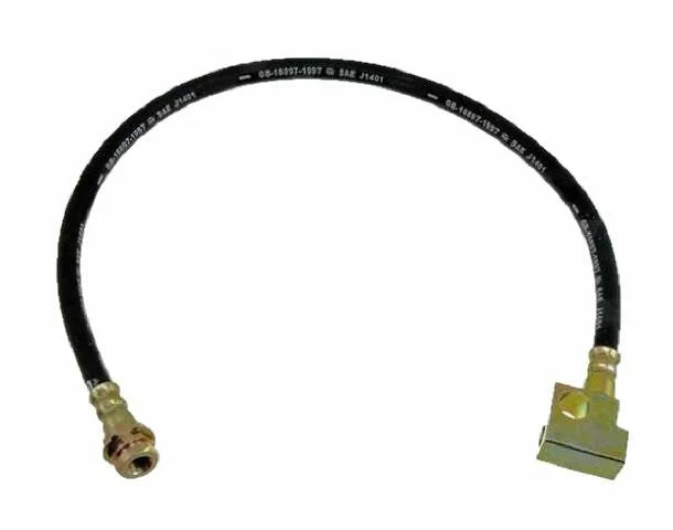 97-01 Dodge Ram Rear Drop Brake Hose w_o Load Sensing Valve-Drum FLH38576